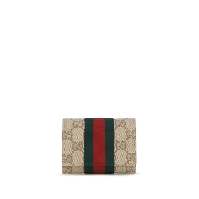 Gucci Beige Fabric Wallet