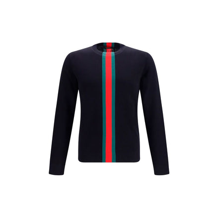 Gucci Blue Cotton Sweater