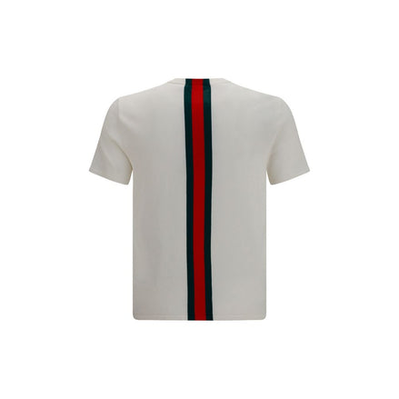 Gucci White Cotton T-shirt
