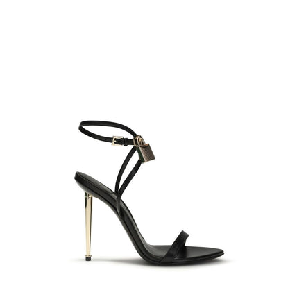 Tom Ford Black Stiletto Heel Sandals