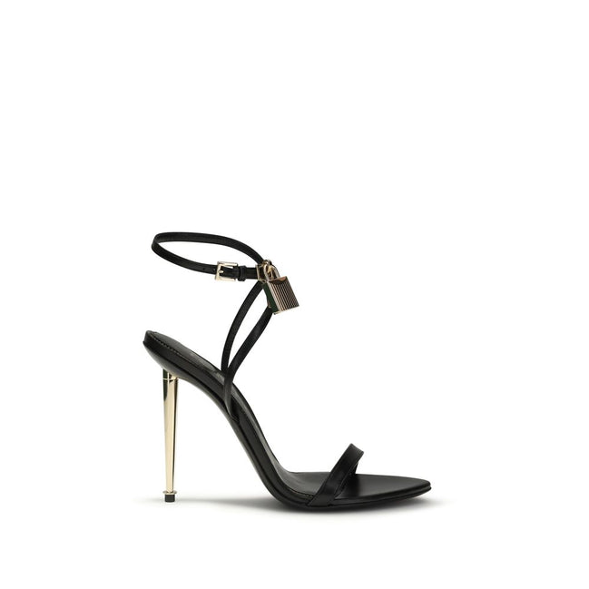 Tom Ford Black Stiletto Heel Sandals