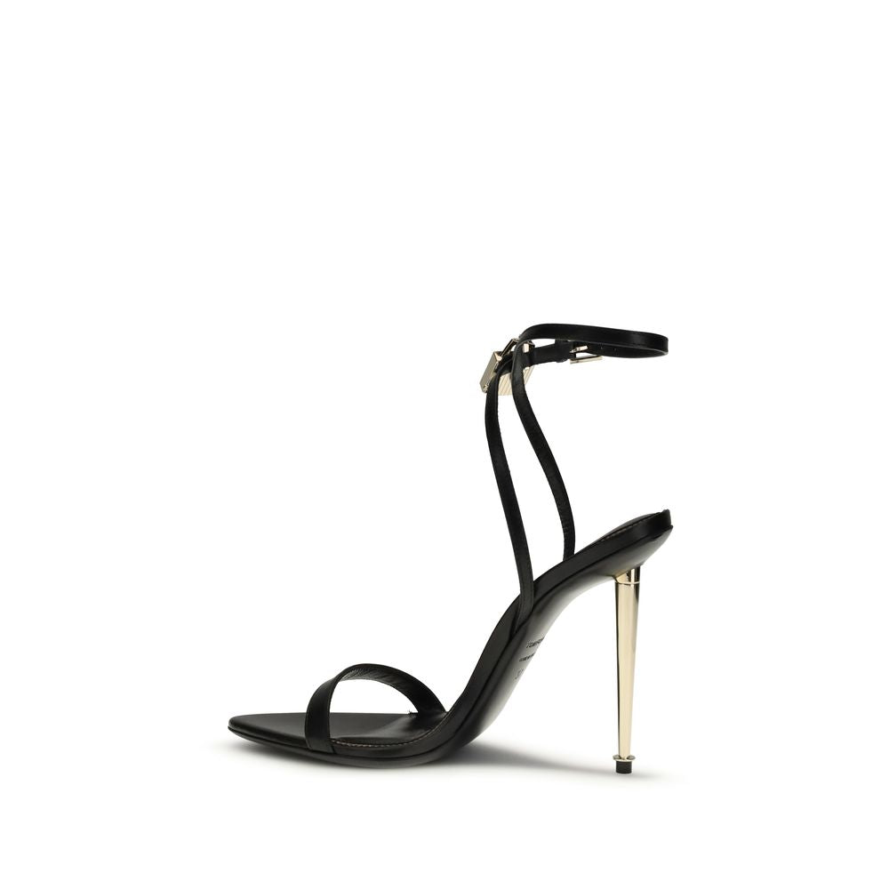 Tom Ford Black Stiletto Heel Sandals