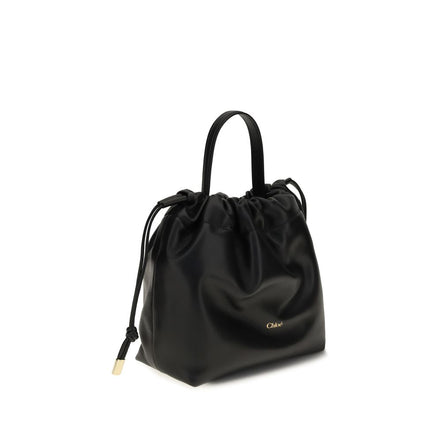 Chloé Black Leather Shoulder Bag