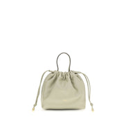 Chloé Gray Leather Shoulder Bag