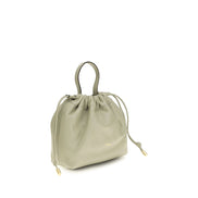 Chloé Gray Leather Shoulder Bag