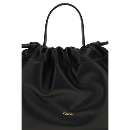 Chloé Black Leather Shoulder Bag