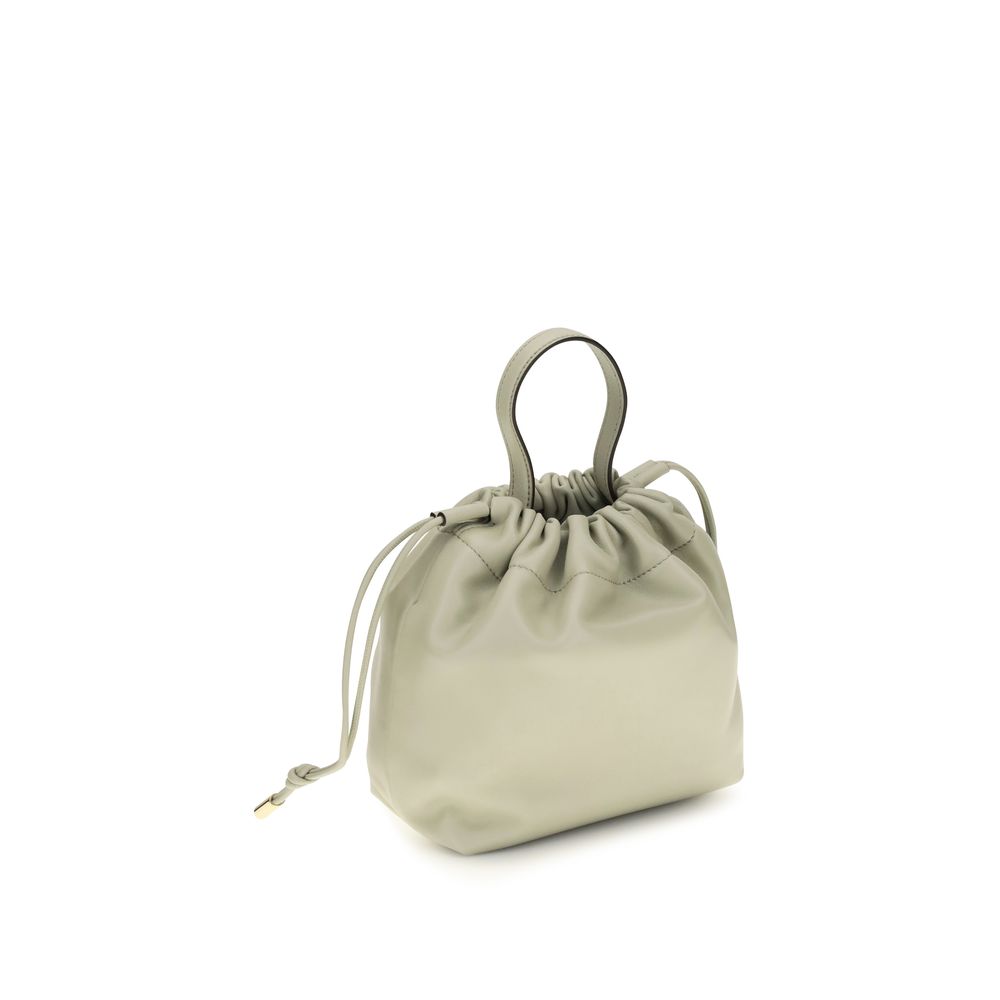 Chloé Gray Leather Shoulder Bag