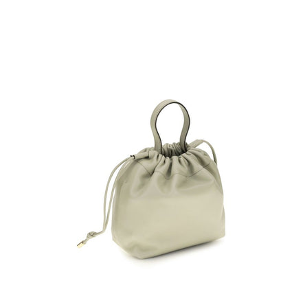 Chloé Gray Leather Shoulder Bag
