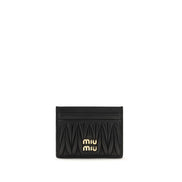 Miu Miu Black Leather Wallet