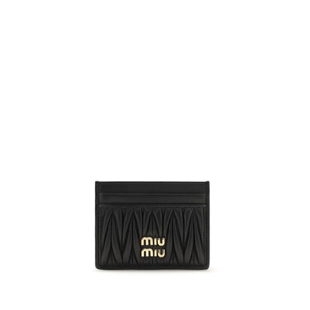Miu Miu Black Leather Wallet