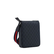 Gucci Black GG Supreme Shoulder Bag