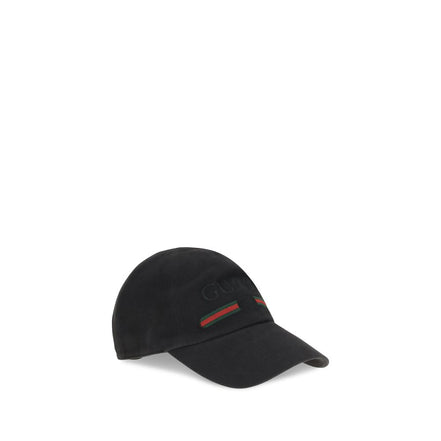 Gucci Black Cotton Cap