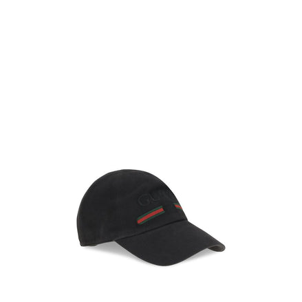 Gucci Black Cotton Cap
