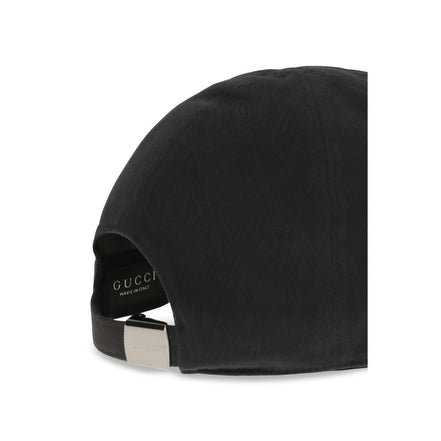 Gucci Black Cotton Cap
