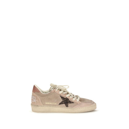 Golden Goose Beige Low Top Sneakers