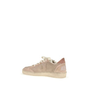 Golden Goose Beige Low Top Sneakers