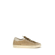Golden Goose Beige Low Top Sneakers
