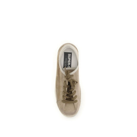 Golden Goose Beige Low Top Sneakers