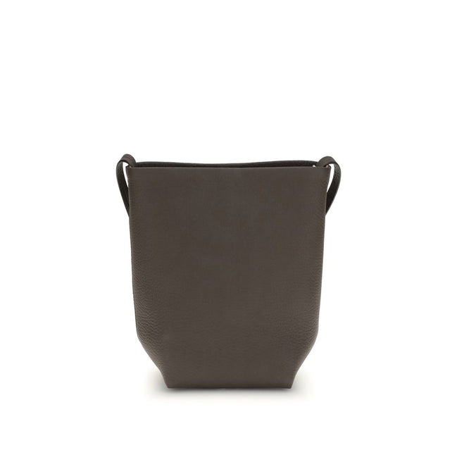 The Row Brown Calf Leather Shoulder Bag