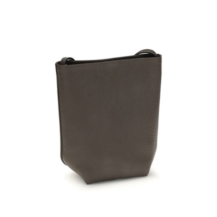 The Row Brown Calf Leather Shoulder Bag