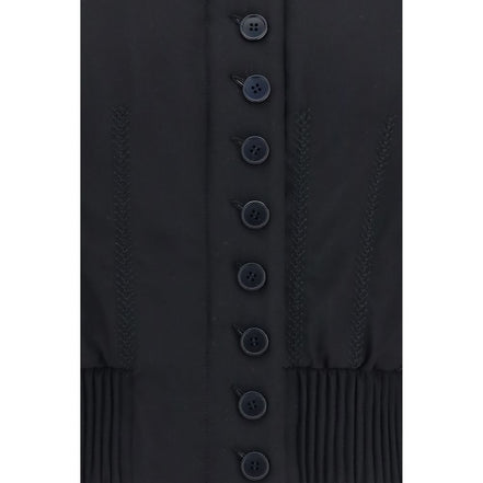 Alexander McQueen Black Polyester Bomber