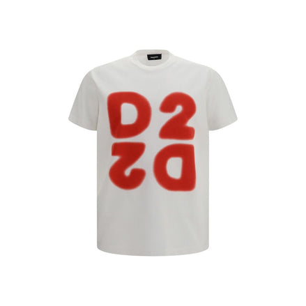 Dsquared² White Cotton T-Shirt