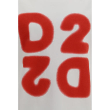 Dsquared² White Cotton T-Shirt