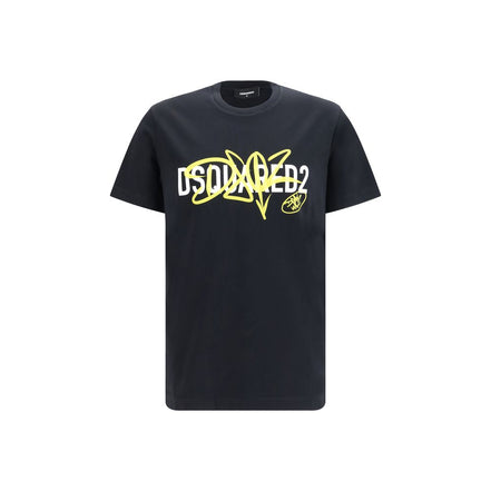 Dsquared² Black Cotton T-Shirt