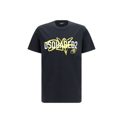 Dsquared² Black Cotton T-Shirt