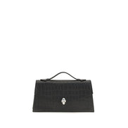 Alexander McQueen Black Leather Shoulder Bag