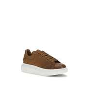 Alexander McQueen Brown Leather Chunky Sneakers