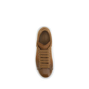 Alexander McQueen Brown Leather Chunky Sneakers