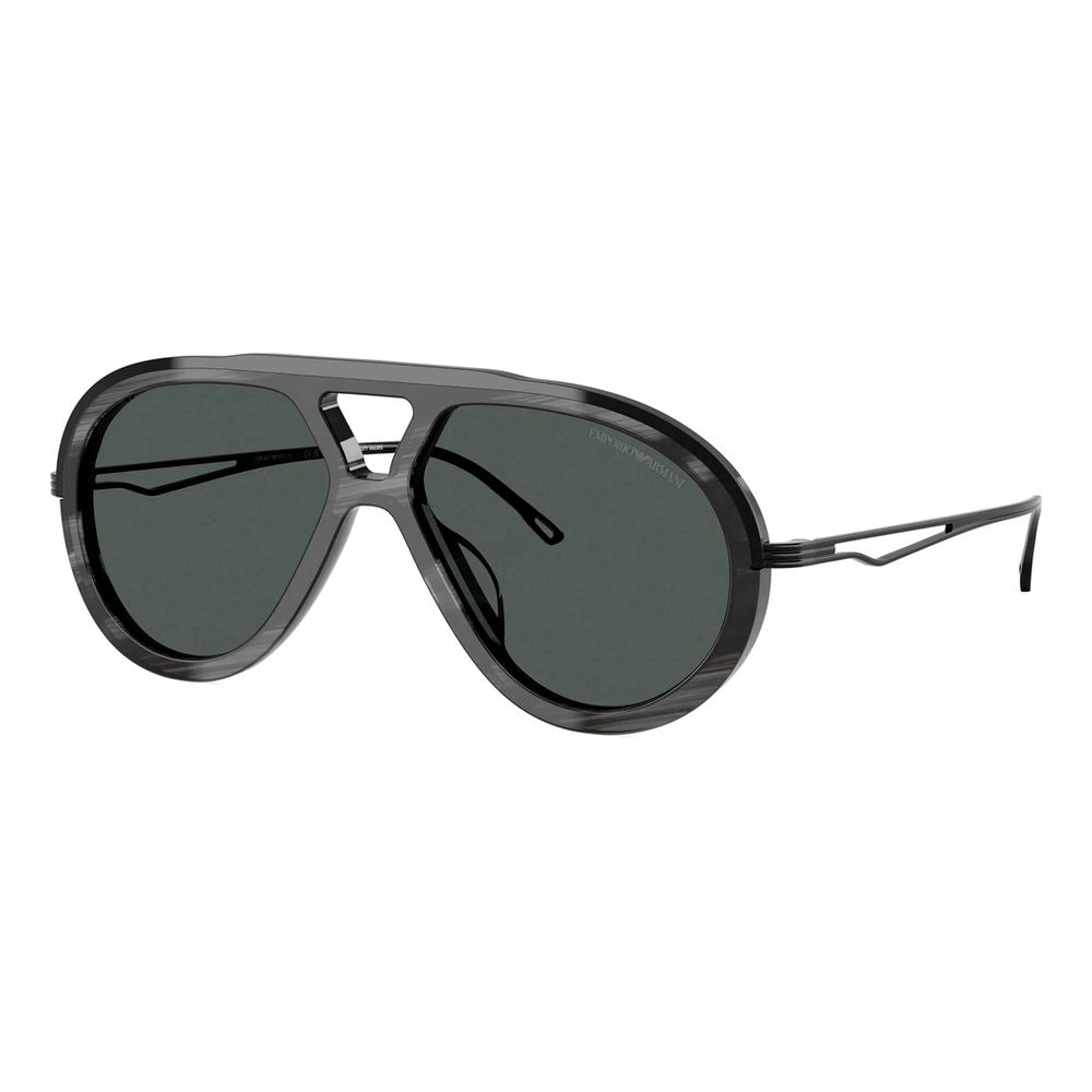 Emporio Armani Gray Sunglasses