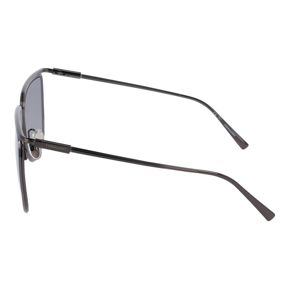 Ferragamo Gray Sunglasses