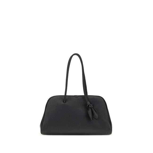 Jacquemus Black Leather Handbag