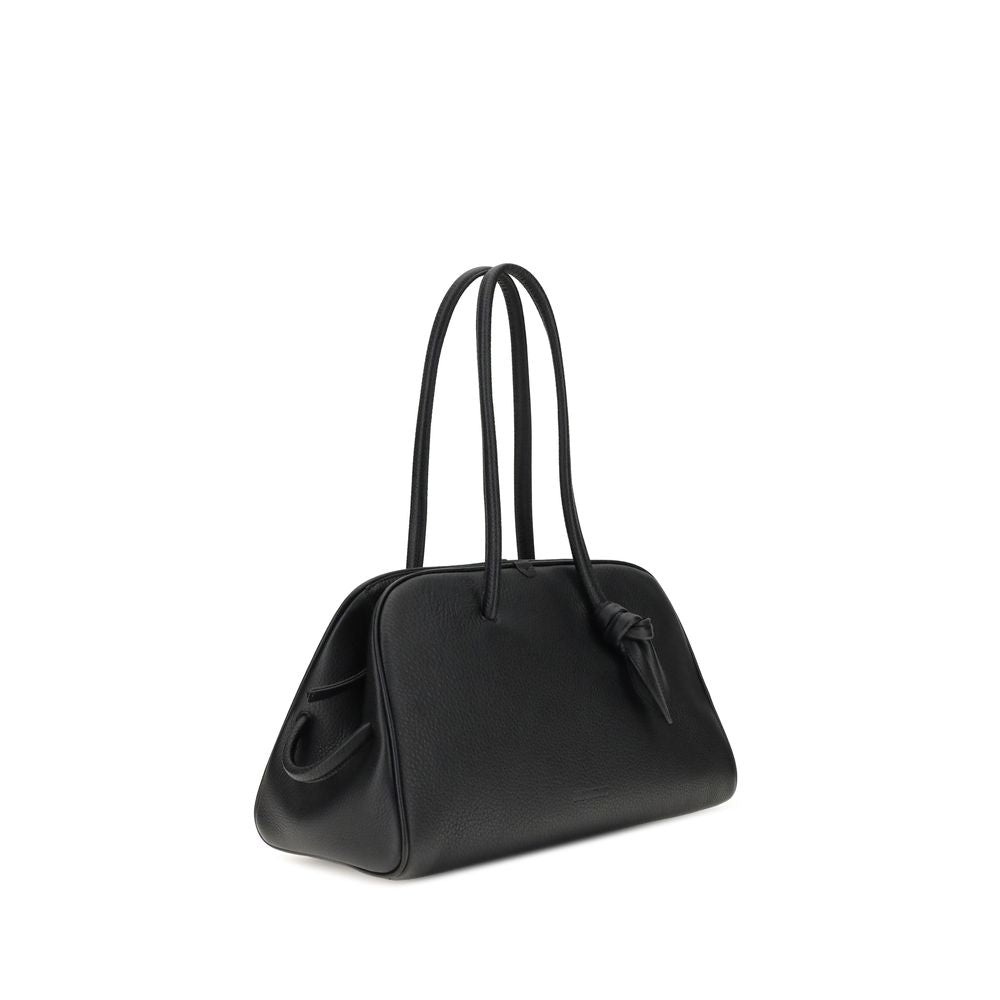 Jacquemus Black Leather Handbag