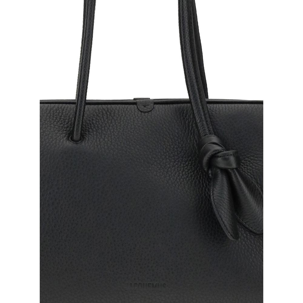 Jacquemus Black Leather Handbag