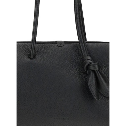 Jacquemus Black Leather Handbag