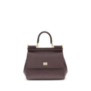 Dolce & Gabbana Brown Leather Shoulder Bag