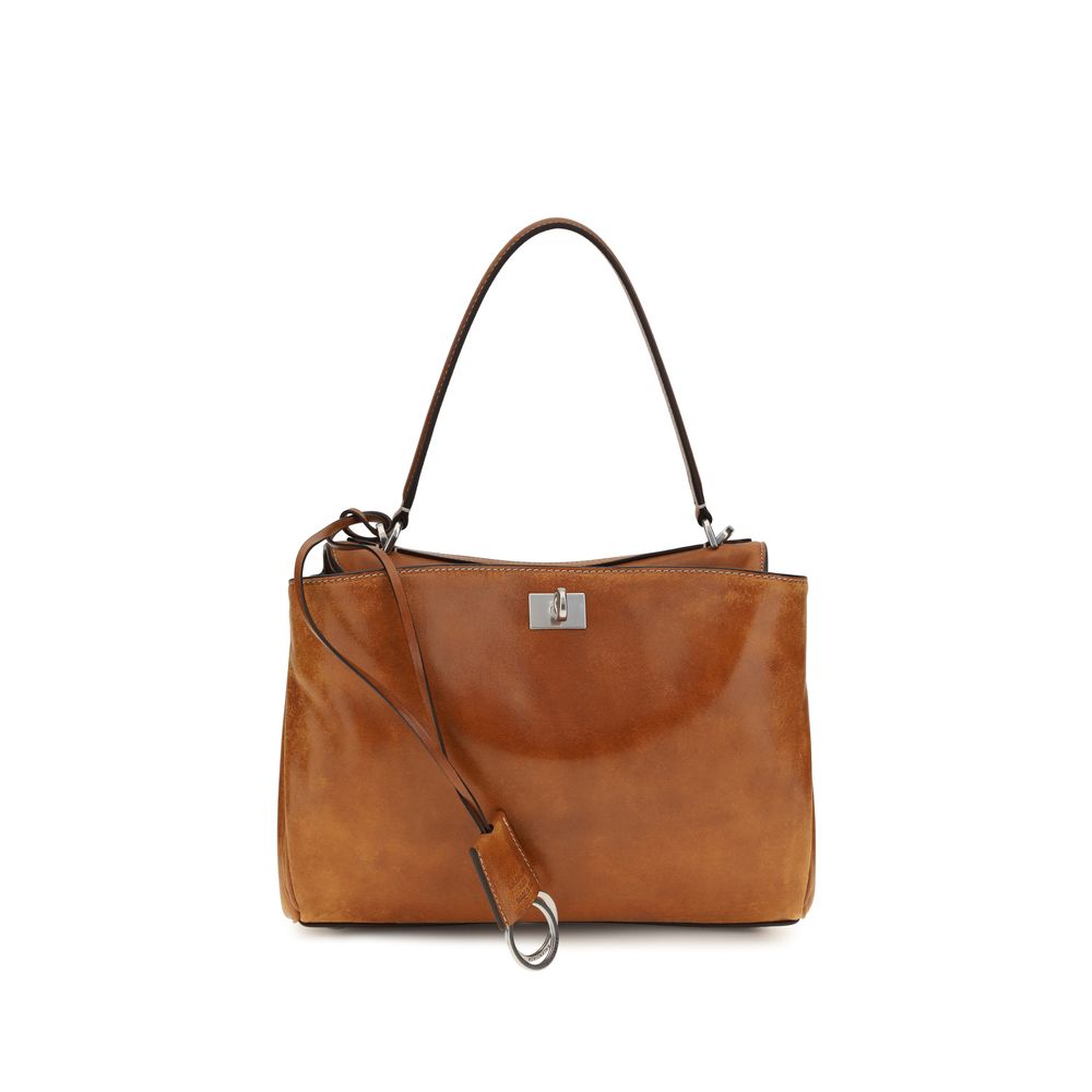 Balenciaga Brown Leather Handbag