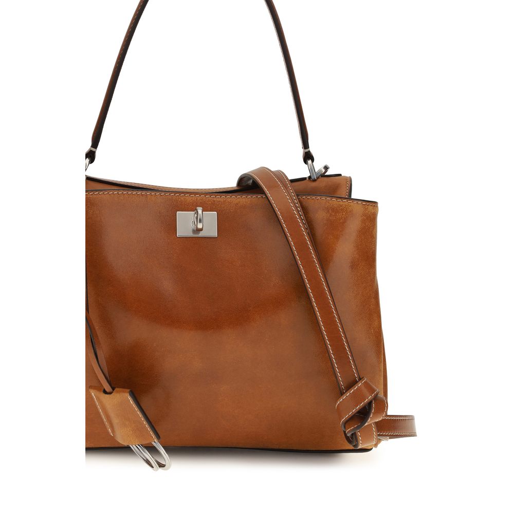 Balenciaga Brown Leather Handbag