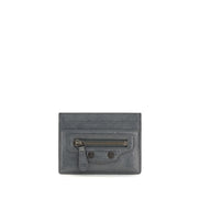 Balenciaga Gray Leather Wallet