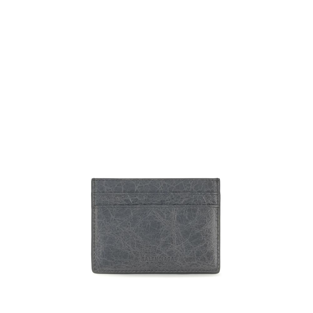 Balenciaga Gray Leather Wallet