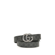 Gucci Black Calf Leather Regular Belt