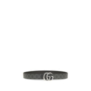 Gucci Black Calf Leather Regular Belt