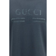 Gucci Gray Cotton T-Shirt