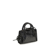 Balenciaga Black Lambskin Handbag