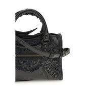 Balenciaga Black Lambskin Handbag