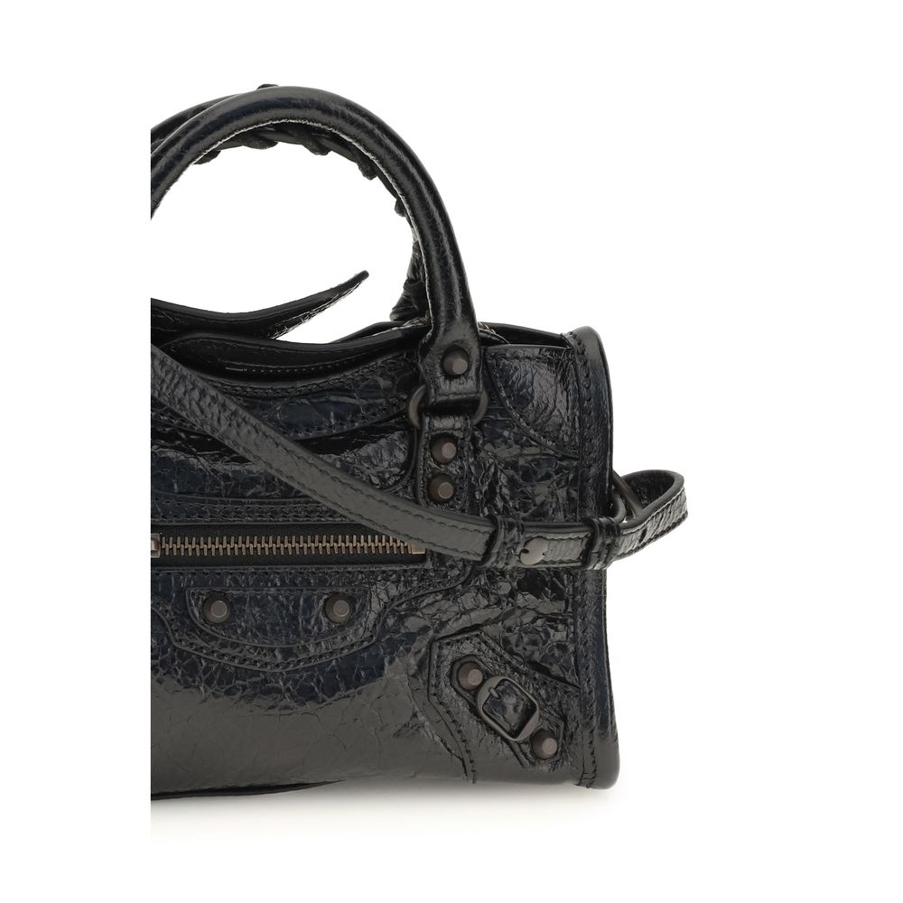 Balenciaga Black Lambskin Handbag