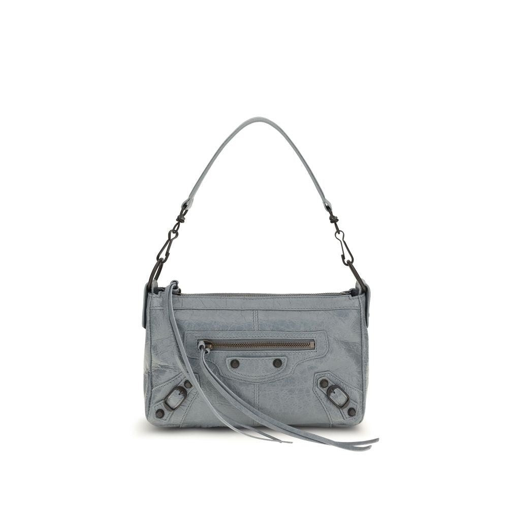 Balenciaga Gray Leather Handbag